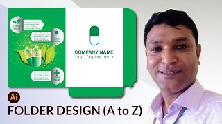 NSDA Level 3 | Presentation Folder Design | Folder Design In Illustrator | Folder Design Bangla