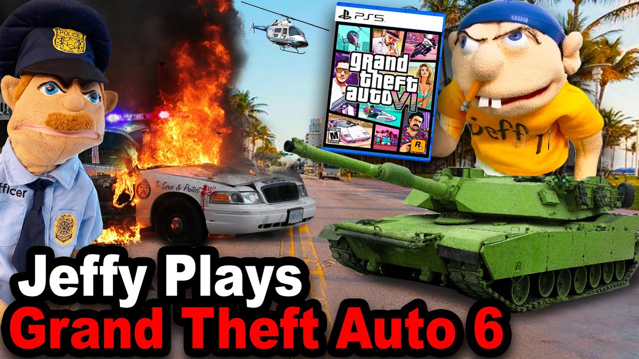 ⁣SML Movie: Jeffy Plays Grand Theft Auto 6