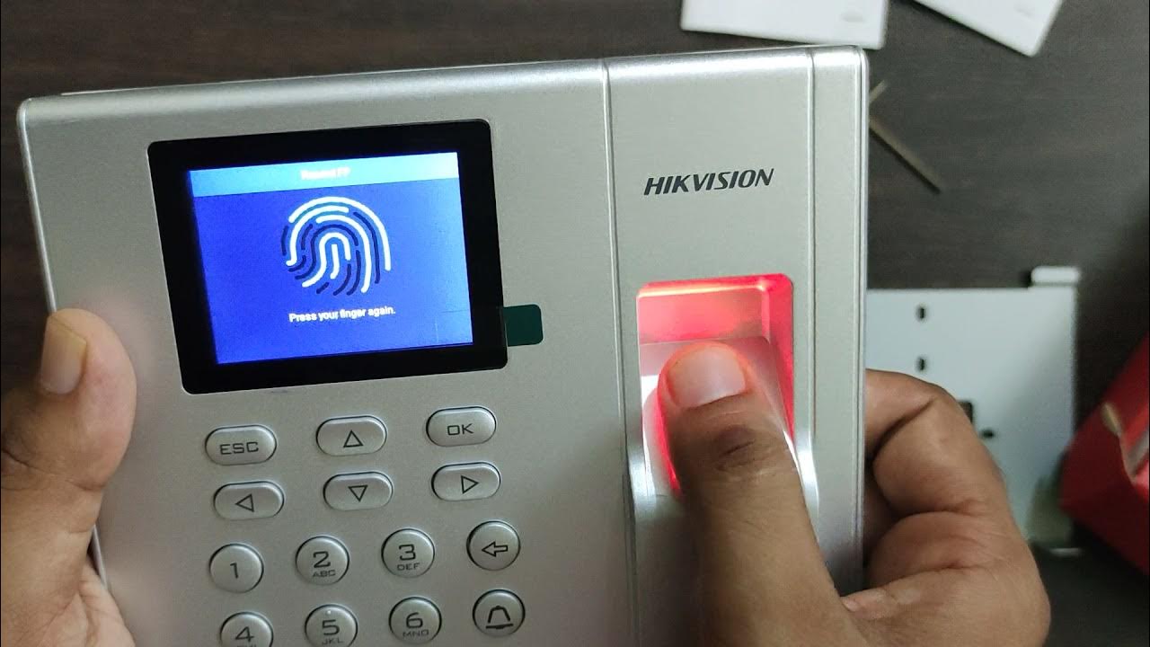 Hikvision DSK1T8003EF Biometric attendance and Access Control System