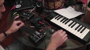 Meeblip Anode sounds and noodling demo