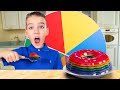 Cinq Enfants cuisine jello couleur Collection de vidéos pour enfants