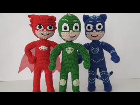 PJ Mask amigurumi /Cat boy/Amigurumi pijamaskeliler Kedi Çocuk