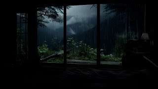 Rain Sounds | Rain for Sleeping | 10 Hours of Space Noise: Calming Cosmic Sounds for Sleep