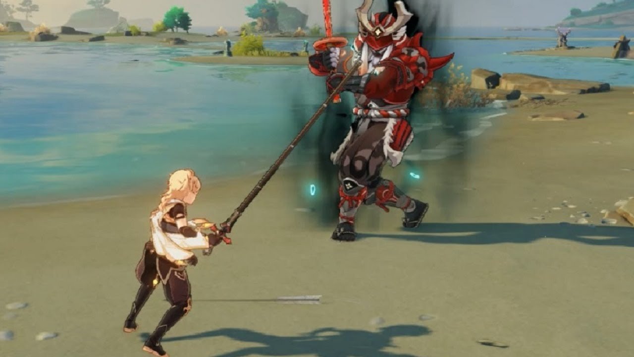 use fishing rods as a weapon Genshin impact