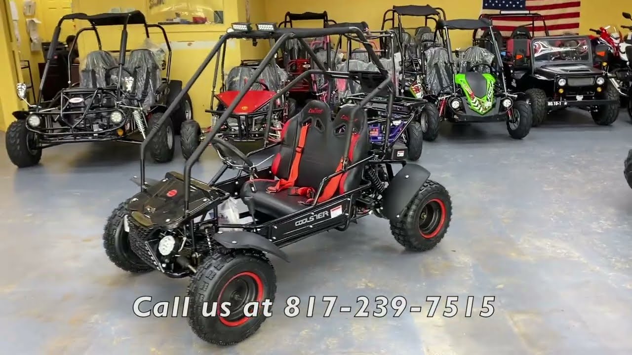 Coolster 125cc Mid-size go kart(Perfect for kids and teenagers)