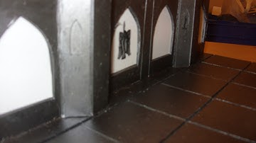 Necromunda / Zone mortalis scratchbuilt terrain.