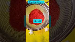 Diwali Rangoli For Kids/ Easy Rangoli For Diwali/ Diwali 2023 Decoration/ Diwali Vibes in India