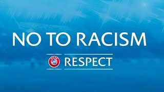 No To Racism - Respect - Pierre WEBO's incident,PSG-Istanbul Basaksehir Football Match