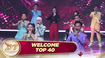 Kenalin Nih! 40 Academia DA 7 yang Keren-keren Bawain Lagu "Dangdut Academy" | Konser Welcome Top 40
