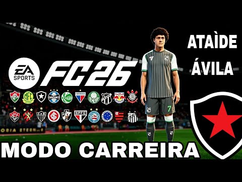 EAFC 26 MODO CARREIRA REALISTA - HISTÓRIA DO ATAÌDE EP 1