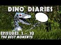 Dino Diaries: Best Moments Compilation 1  |  If Dinosaurs in Jurassic World Evolution Could Talk
