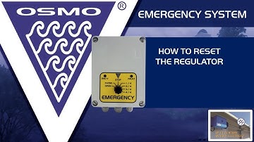 EMERGENCY SYSTEM: How to reset the regulator