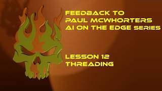 Homework for Paul McWhorters AI on thze Edge Lesson 12 - Threading