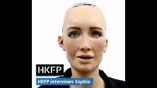 HKFP interviews Sophia, Hong Kong's social humanoid A.I. robot