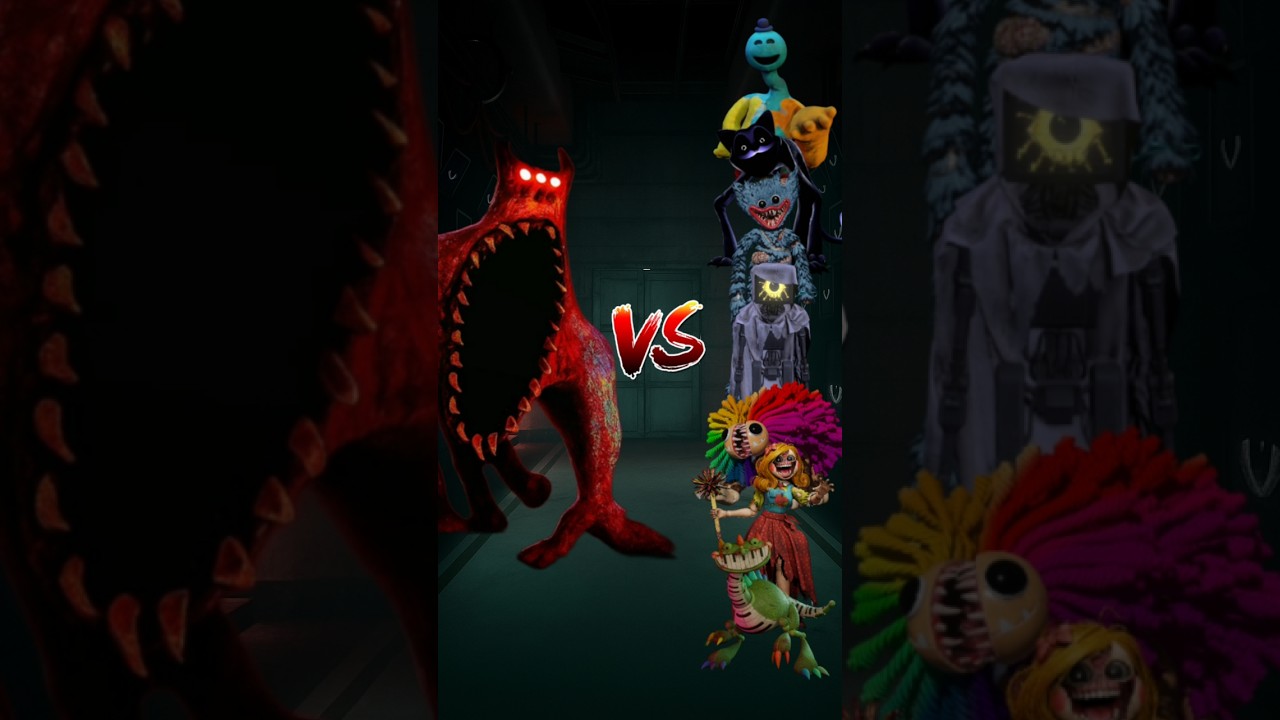 Garten of banban 9 Vs Poppy Playtime 