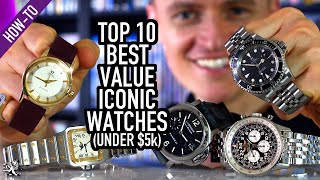Buying Your First Iconic Luxury Watch?  10 Best Value Under $5000: Tudor, Omega, Grand Seiko & More