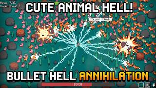 Annihilating Waves of Cute Animals in this Bullet Hell!