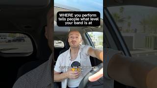 Download Lagu WHERE you perform tells people what level your band is at MP3