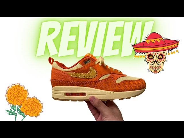 air max 90 dia de los muertos on feet