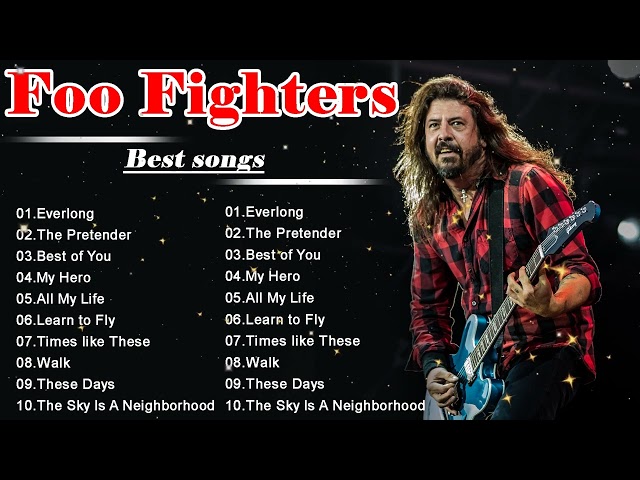 Foo Fighters greatest hits full album - the best of Foo Fighters class=