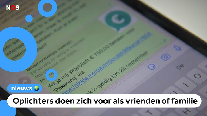 Steeds meer mensen worden opgelicht via WhatsApp
