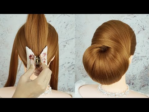 easy-bun-hairstyles-using-clutcher-–-beautyful-hairstyles-with-hair-tools-|-try-on-hairstyle
