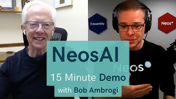 Bob Ambrogi demos NeosAI