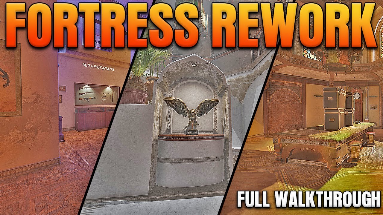 *FIRST LOOK* NEW FORTRESS REWORK - Rainbow Six Siege X Y10S4 - YouTube