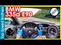BMW E90/E91 335d AUTOBAHN POV TOP SPEED 🚀