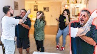 Being RUDE to My GF in Front of My PARENTS  *CRAZY FREAKOUT*