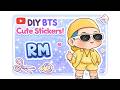 DIY Cute K-Pop Stickers at Home 💿✨ | Easy & Aesthetic