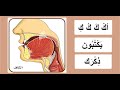 حرف الكاف تدريب على مخارج الحروف بصوت د أيمن سويد حفظه الله 