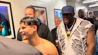 RYAN GARCIA SECONDS AFTER BEATING DEVIN HANEY - HAPPY & HYPED GOING CRAZY IN THE LOCKER ROOM! by Little Giant Boxing 79,856 views 3 weeks ago 34 seconds