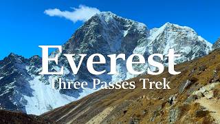 Everest Three Passes Trek:  Crossing Renjo La Pass