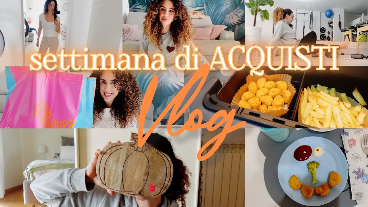 Vlog di ACQUISTI 🧡 HM, Tezenis, Tigotà, Primark + Friggitrice ad Aria COSORI Dual Blaze TwinFry 10L