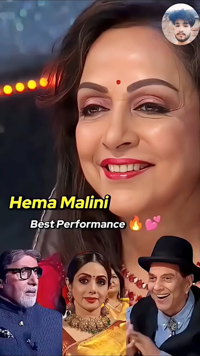 Hema Malini 💞 Best Dance 😍 Amitabh Bachchan Dharmendra Shridevi part 2 😱 #shorts #hemamalini #dance