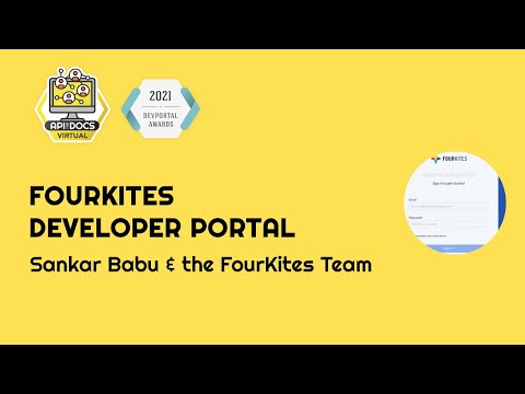 FouKites Developer Portal | API The Docs Virtual 2021 | Showcase Your Devportal