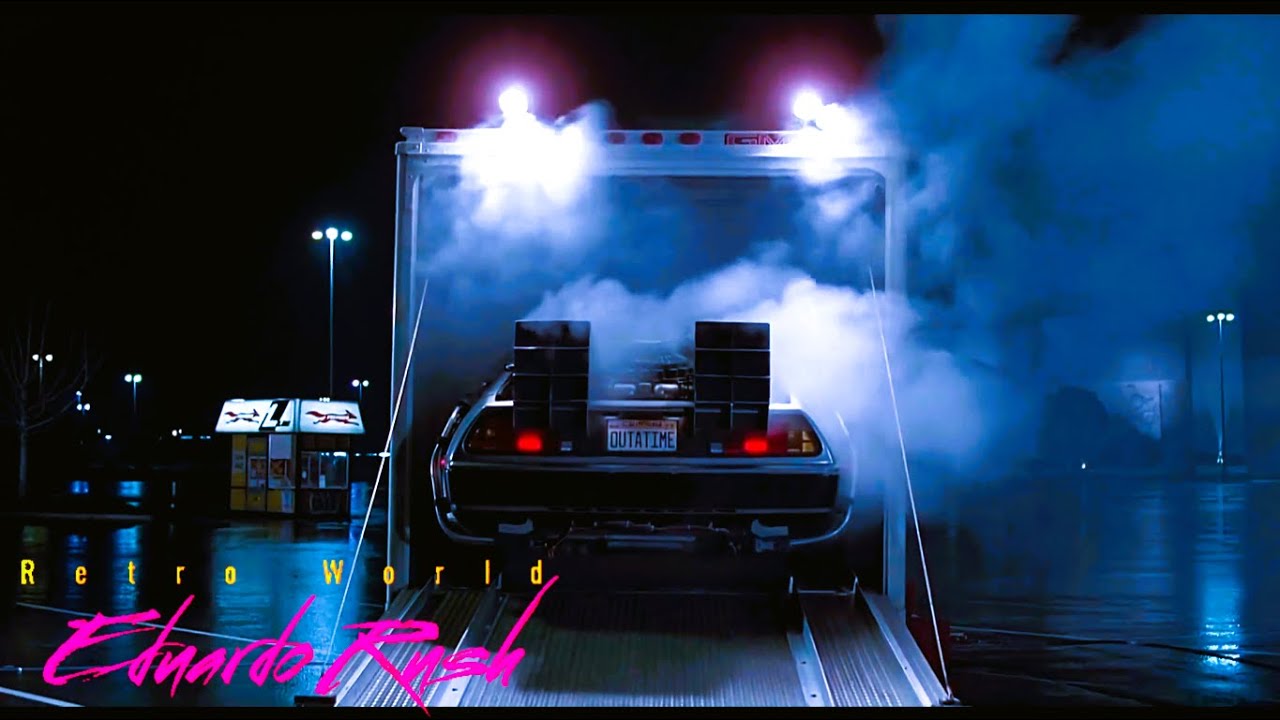 Cover Eduardo Rush • Last Night• Soundtrack // Synthwave • Retrowave • Tribute movie  • Back to the future