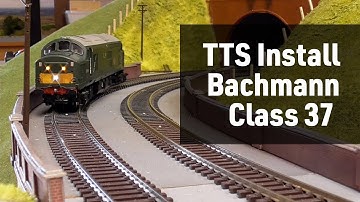 TTS Sound and iPhone Speaker in Bachmann Class 37