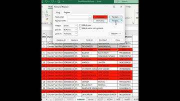 #newtrick Replace selected colour in Excel #excel #shorts