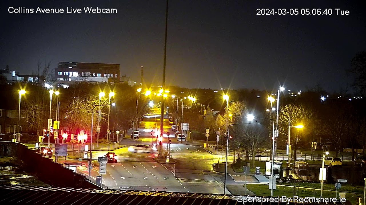 Live Webcam Collins Avenue Dublin Ireland