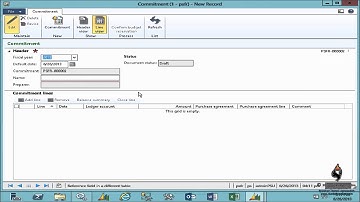Commitment Accounting and Complete Budget Control in Microsoft Dynamics AX 2012 R3 Public Sector