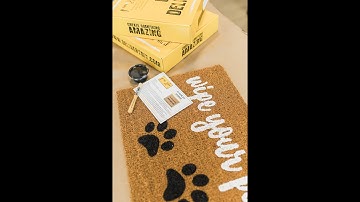 DIY Doormat Tutorial