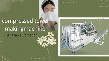 Factory Price Compressed Towel Making Machine|Full Automation Disposable High Quality Making Machine