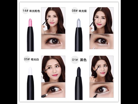 Tips Membuat Alis - Review Very Me Eyepencil Oriflame Black and White. 