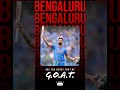 GOAT virat kholi #short