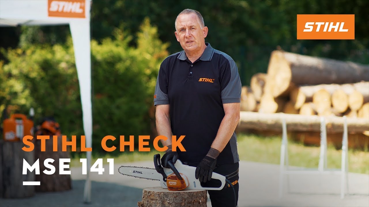 Vorschaubild zum Video über STIHL MSE 141 Elektro-Kettensäge