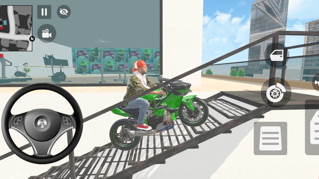 💥 Indian Theft Auto Simulator 3D New Car Collection 🎮 Purchase New Bike 💫 #gta 