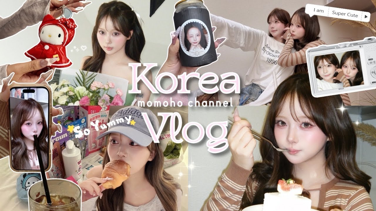 【vlog】3泊4日韓国旅行✈️💕 爆食い爆買いして大満足の旅( ¤̴̶̷̤́ ‧̫̮ ¤̴̶̷̤̀ )🪽with なるちゃん♡