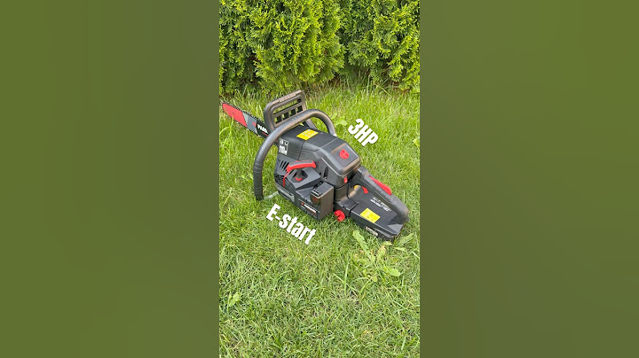 Parkside Performance E-Start Petrol Chainsaw PPBKS 56 A1 #parkside #performance #petrol #chainsaw